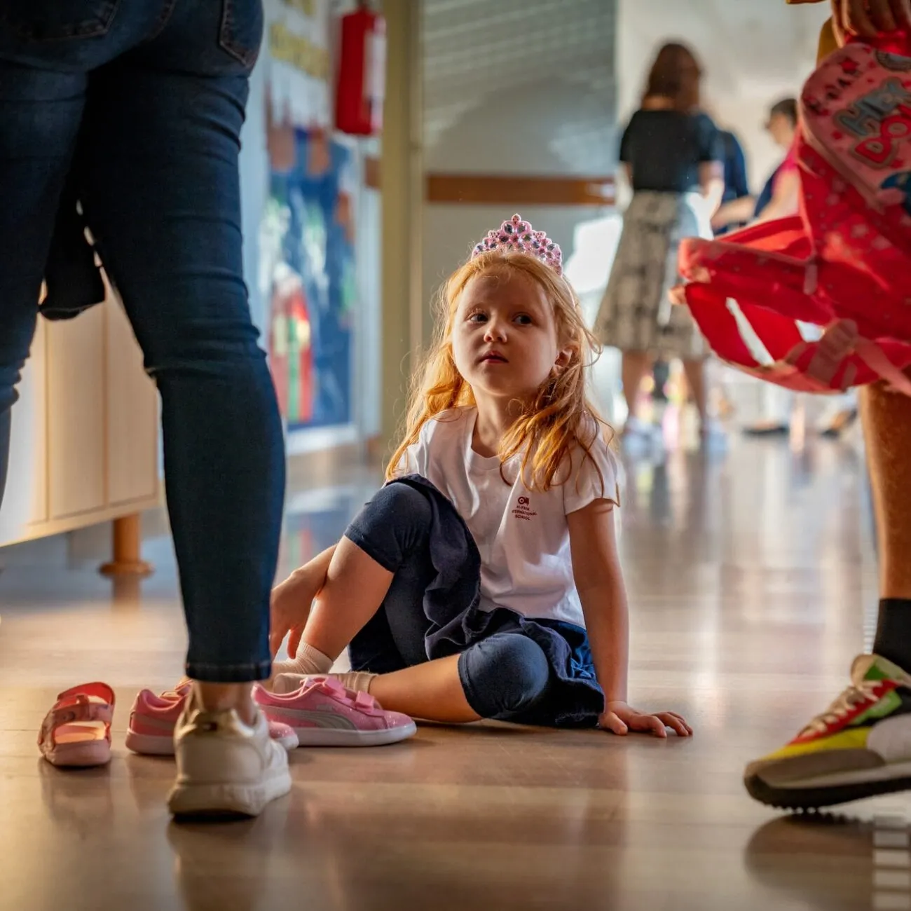 H-IS students at school in Vicenza