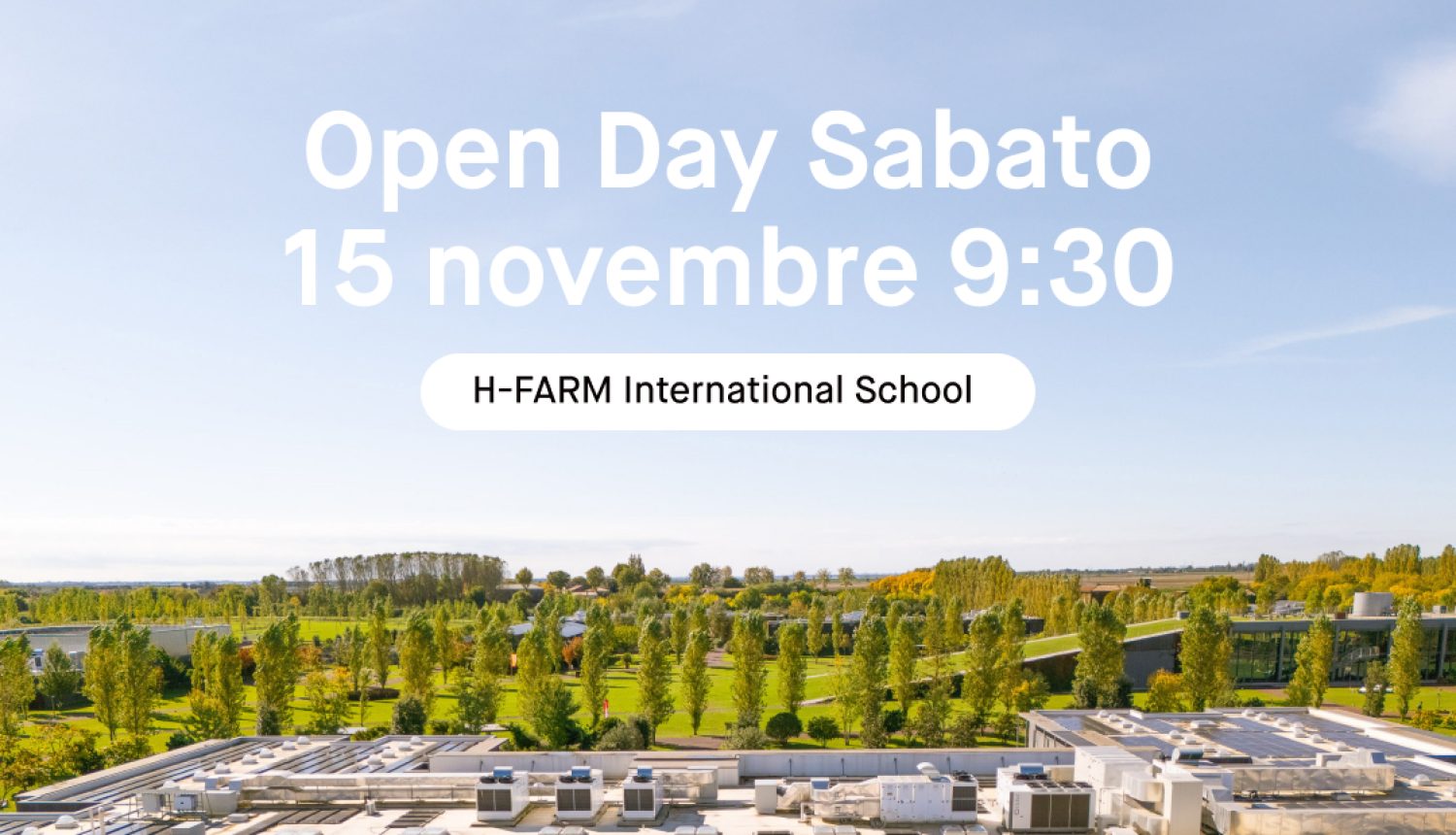 Open Day Venezia – 15 novembre